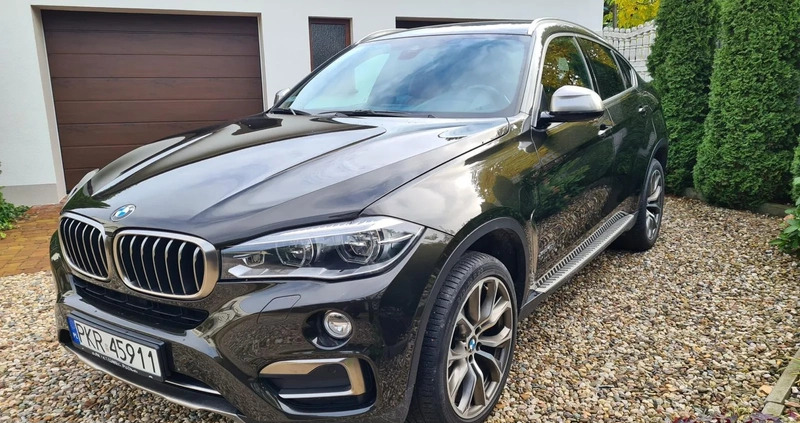 BMW X6 cena 153000 przebieg: 199000, rok produkcji 2015 z Poznań małe 121